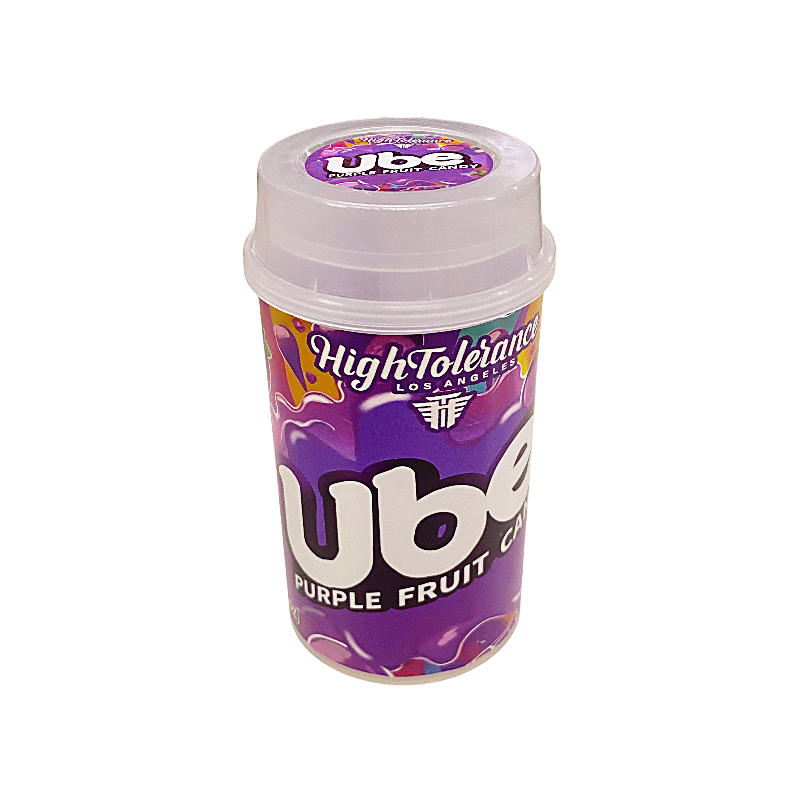10 Pack - 3.5g Push-Up Jar - High Tolerance Ube Purple Fruit- PUC-10PK-040 - Image 2