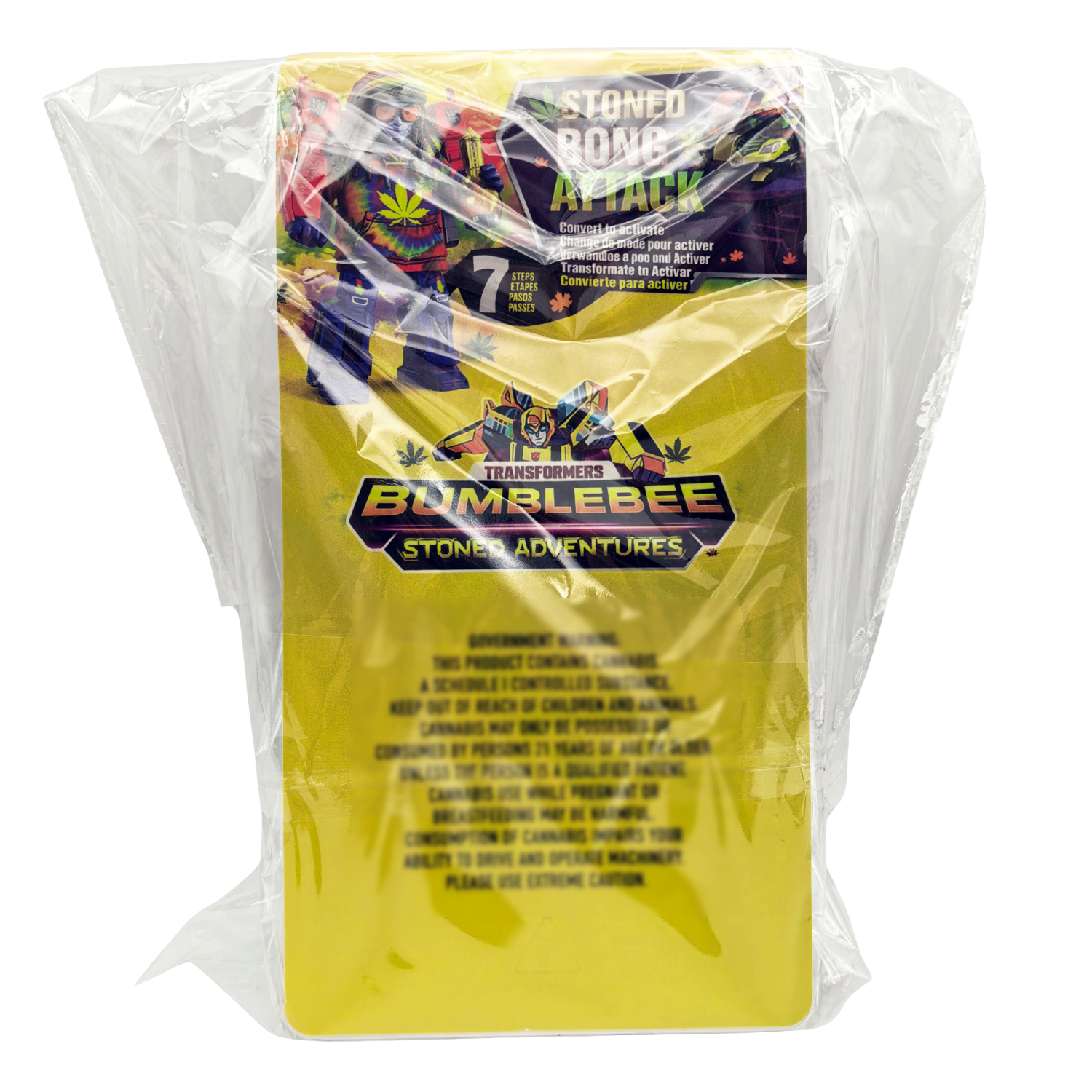 12 Pack – 3.5g Blister Pack Carded Storage - Transformers Megatron - BLISTER-001 - Image 3