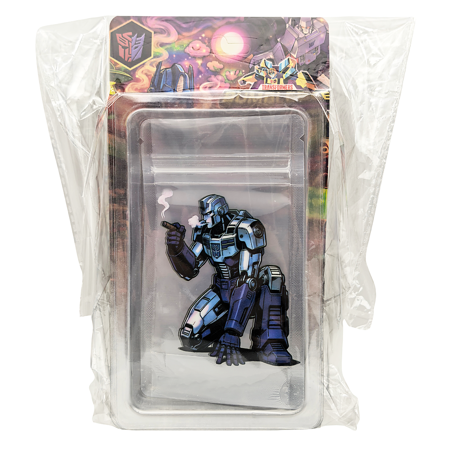 12 Pack – 3.5g Blister Pack Carded Storage - Transformers Megatron - BLISTER-001 - Image 2