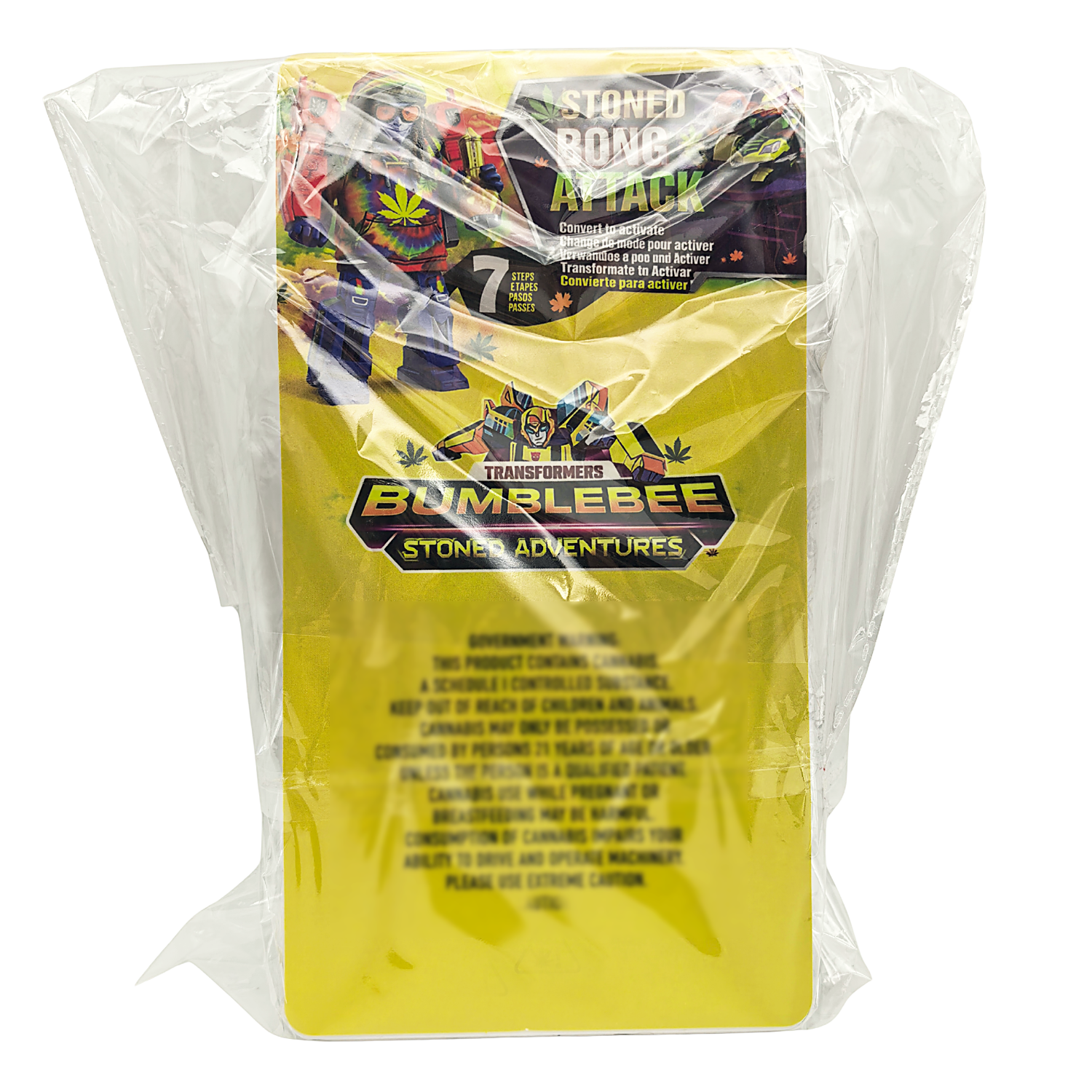 12 Pack – 3.5g Blister Pack Carded Storage - Transformers Bumble Bee - BLISTER-002 - Image 3