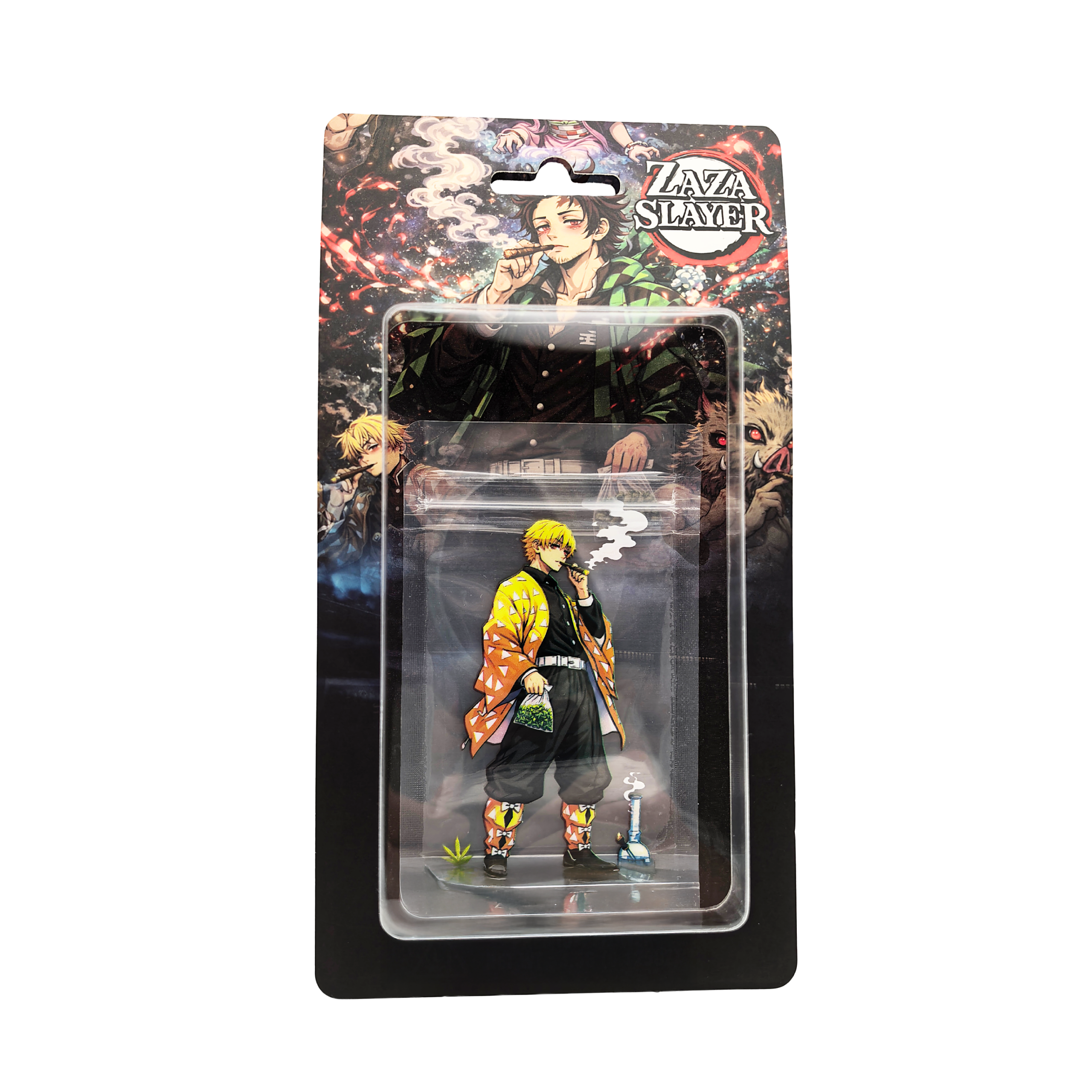 12 Pack – 3.5g Blister Pack Carded Storage – Zaza Slayer Zenitsu Agatsuma  – BLISTER-005