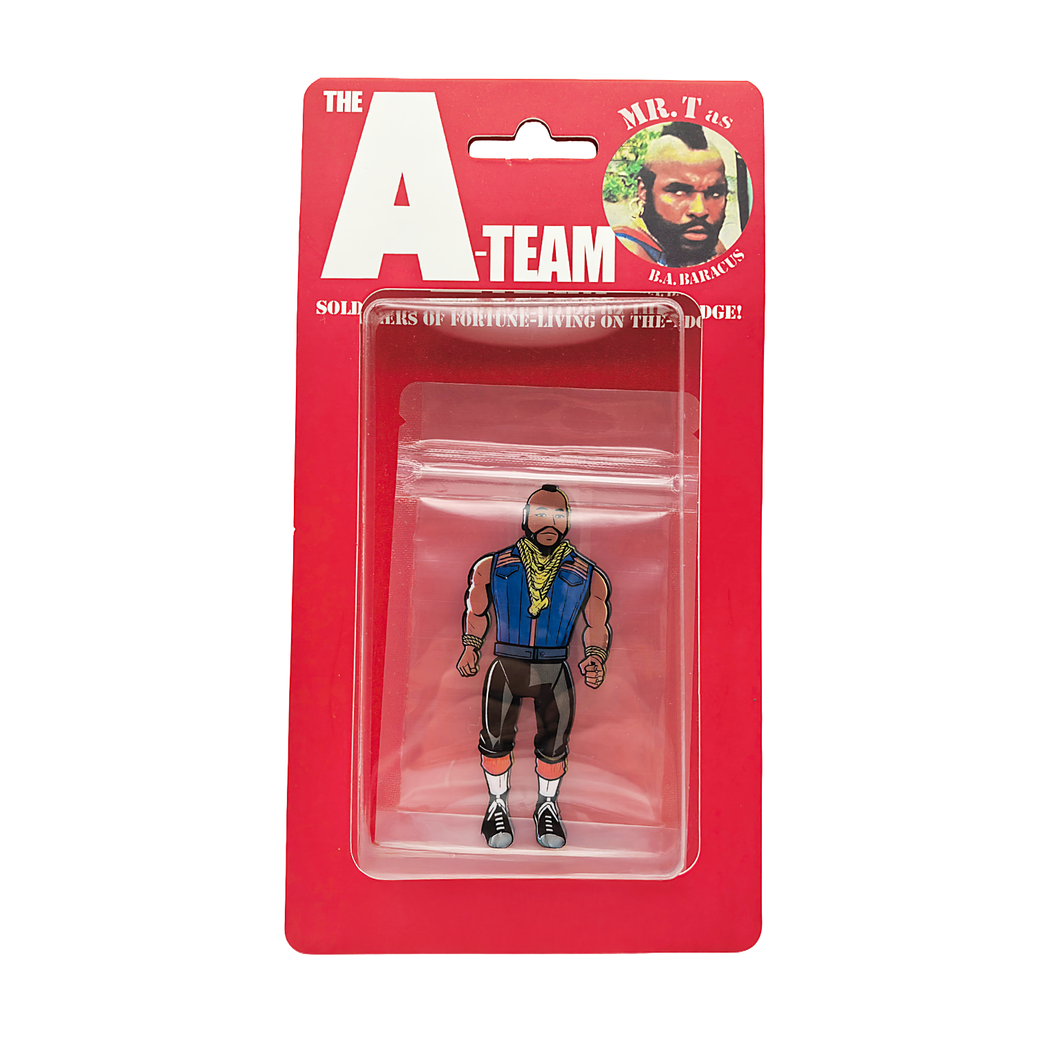 12 Pack – 3.5g Blister Pack Carded Storage – The “A” Team Mr. T  – BLISTER-011