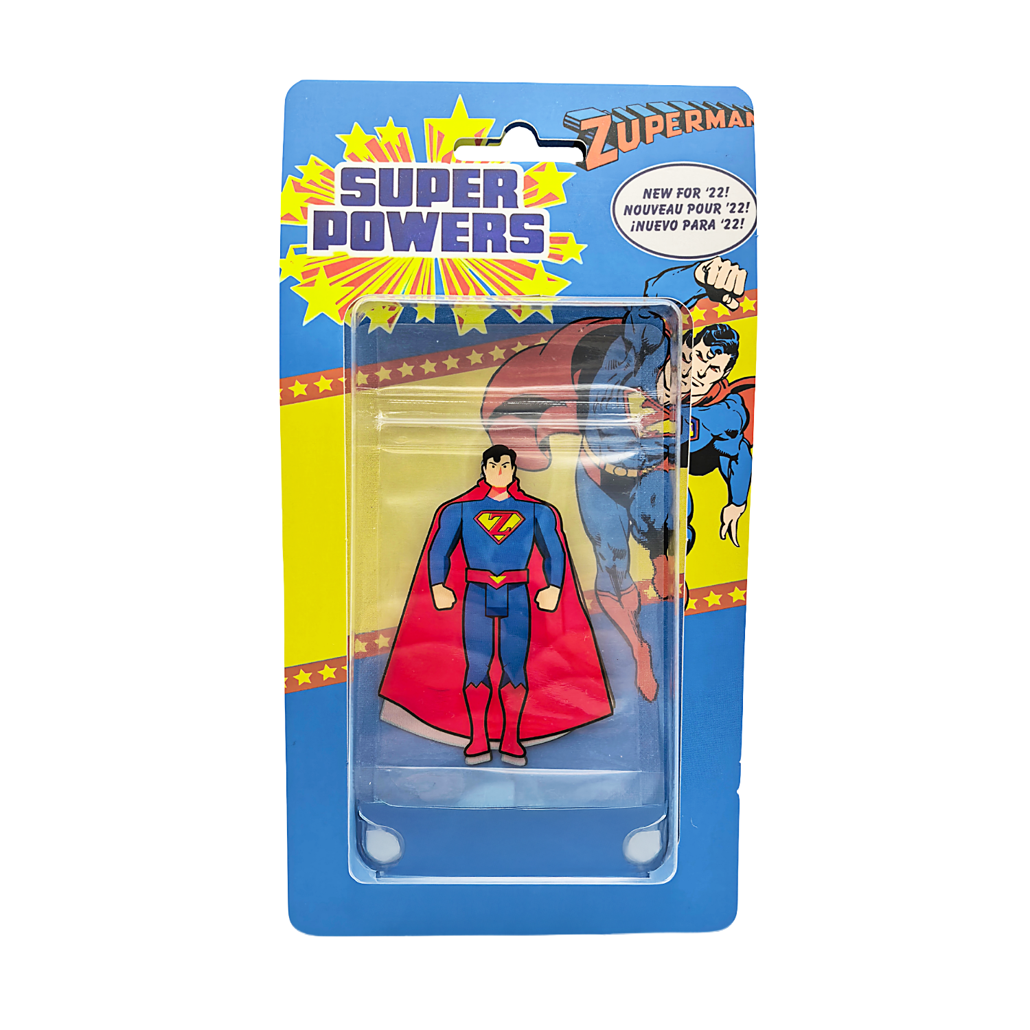12 Pack – 3.5g Blister Pack Carded Storage – Super Powers Zuperman – BLISTER-012