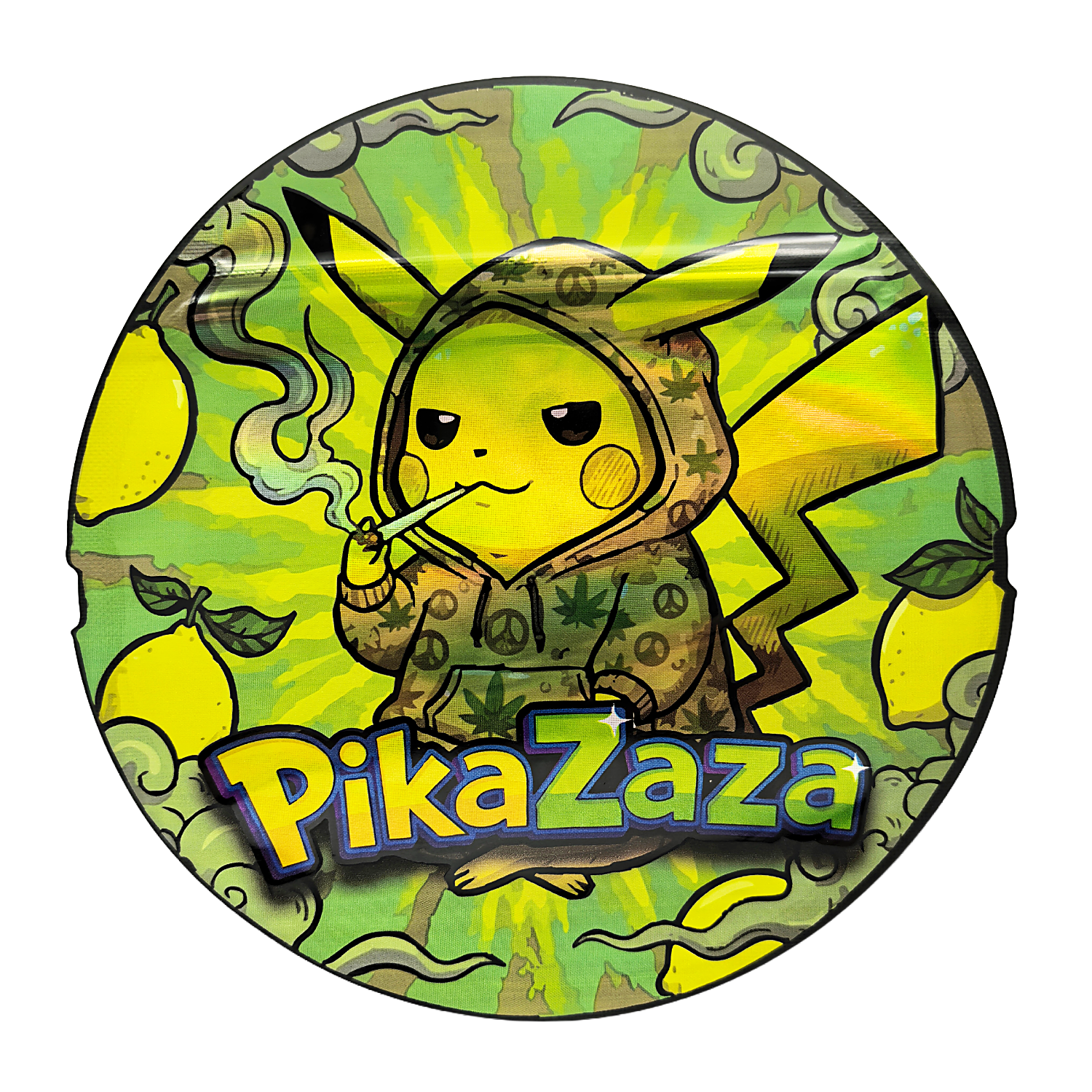 50 Pack – 3.5g Special Die Cut Shaped Mylar Bag – PikaZaza – POKEMON-SMB-003